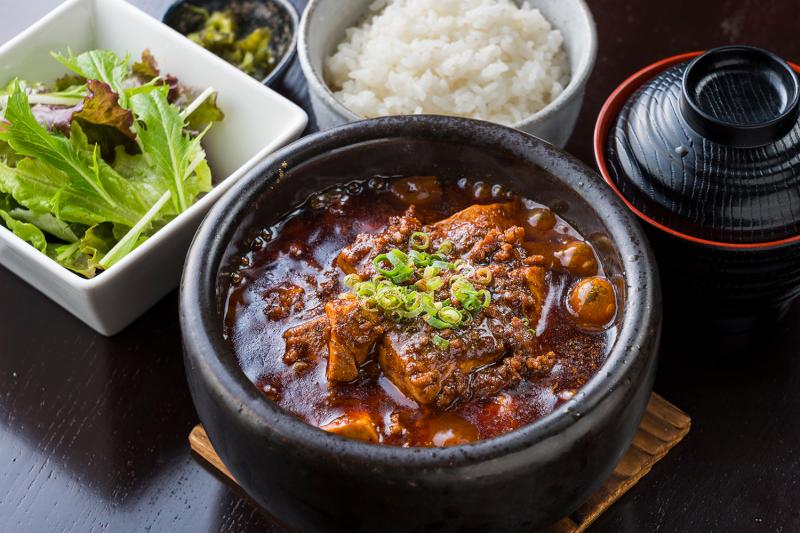 特選石焼麻婆豆腐御膳