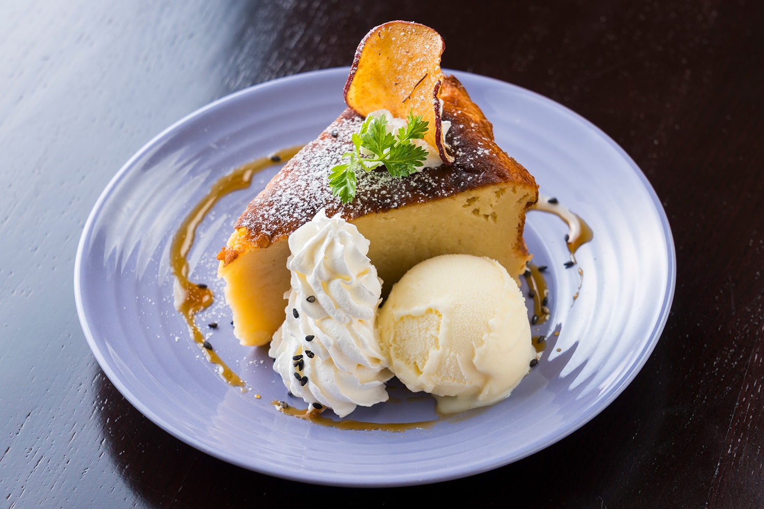 棗 デザート 中村さんのさつまいもケーキ 680円(税込)